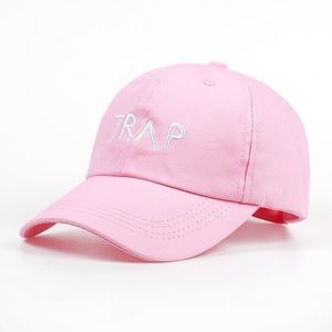 “Barbies Trap, of course” Pink Baseball Cap